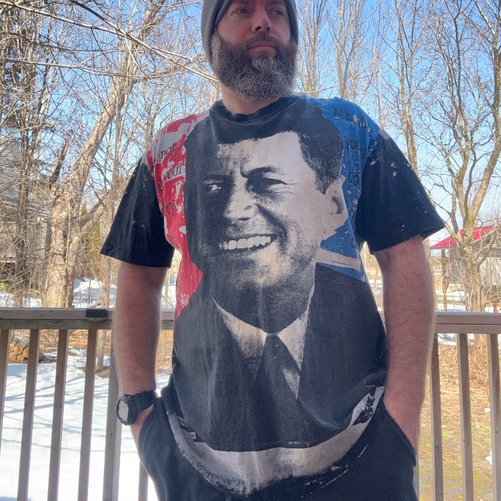 Mosquitohead 1990 JFK T-Shirt Men’s XL Ultra Rare Streetwear